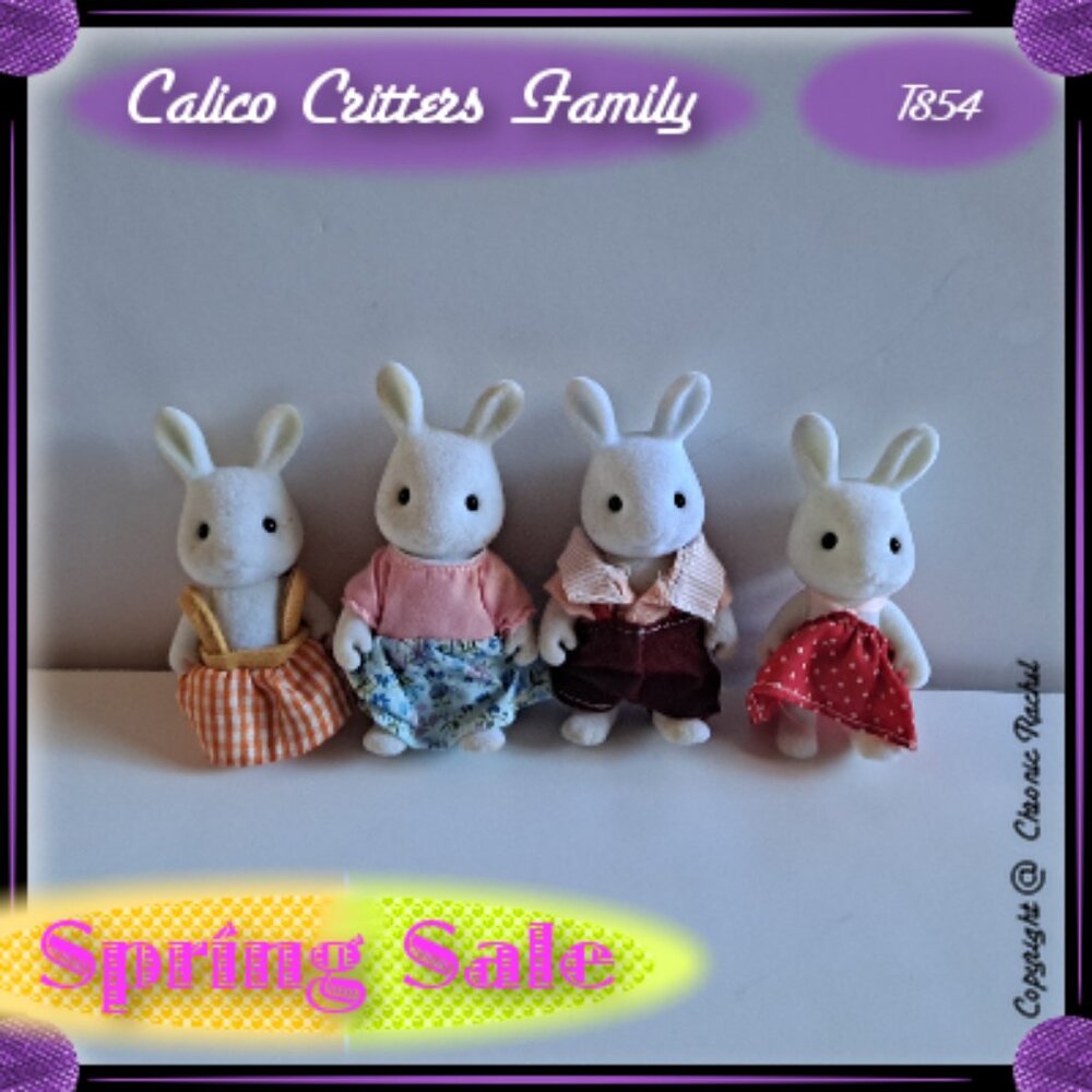 1985 Snow-Warren White Rabbit Family